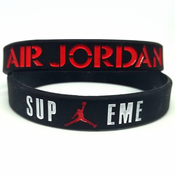 Air Jordan Silicone Wristband Bracelet 4 Pieces - Picture 7 of 12